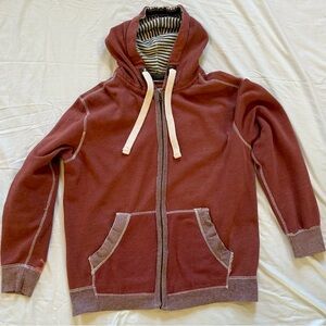 Men's Easy 1973 Faded Maroon Hoodie Sweater Medium